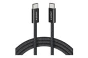 USB-kabel - Anker Zolo USB-C to USB-C Cable (1.8m 240W) - Black - A8060H12
