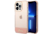 Mobile - Covers & Cases - GUESS Translucent iPhone 14 Pro Max 6.7" Case - Pink - 3666339088378