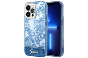 Mobile - Covers & Cases - GUESS GUHCP14XHGPLHB iPhone 14 Pro Max 6.7" blue/blue hardcase Porcelain Collection - 3666339064358