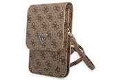 Väskor - GUESS Handbag GUWBP4TMBR brown / brown 4G Triangle - 3666339050542