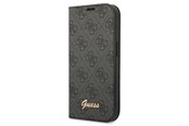 Mobile - Covers & Cases - GUESS GUBKP14XHG4SHK iPhone 14 Pro Max 6.7 "black / black book 4G Vintage Gold Logo - 3666339083199