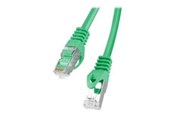Nätverkskabel - Lanberg patch cable - 25 cm - green RAL 6024 - Grön - PCF6-10CC-0025-G