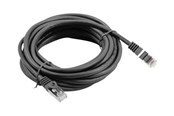 Nätverkskabel - Lanberg patch cable - 15 m - black RAL 9004 - Svart - PCF6-10CC-1500-BK
