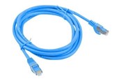 Nätverkskabel - Lanberg patch cable - 2 m - blue RAL 5012 - Blå - PCF6-10CC-0200-B