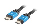 Displaykabel - Lanberg Premium HDMI cable with Ethernet - 1.8 m - CA-HDMI-20CU-0018-BL