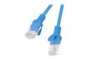 Nätverkskabel - Lanberg patch cable - 3 m - blue RAL 5012 - Blå - PCU6-10CC-0300-B