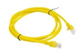 Nätverkskabel - Lanberg patch cable - 1.5 m - yellow RAL 1028 - Gul - PCU6-10CC-0150-Y