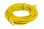 Nätverkskabel - Lanberg patch cable - 5 m - yellow RAL 1028 - Gul - PCU6-10CC-0500-Y