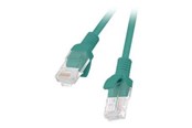 Nätverkskabel - Lanberg patch cable - 1 m - green RAL 6024 - Grön - PCU6-10CC-0100-G