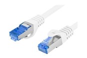 Nätverkskabel - Lanberg patch cable - 1 m - white RAL 9010 - Vit - PCF6A-10CC-0100-W