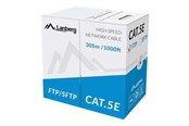 Nätverkskabel - Lanberg bulk cable - 305 m - grey RAL 7035 - Grå - LCS5-11CU-0305-S
