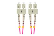 Nätverkskabel - Lanberg patch cable - 1 m - violet - Lila - FO-SUSU-MD41-0010-VT
