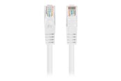 Nätverkskabel - Lanberg patch cable - 25 cm - white - Vit - PCU5-20CC-0025-W