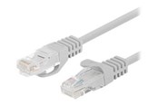 Nätverkskabel - Lanberg patch cable - 7.5 m - grey RAL7035 - Grå - PCU5-10CC-0750-S