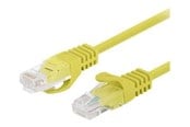 Nätverkskabel - Lanberg patch cable - 7.5 m - yellow RAL 1016 - Gul - PCU6-10CC-0750-Y