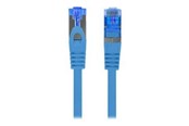 Nätverkskabel - Lanberg patch cable - 25 cm - blue RAL 5012 - Blå - PCF6A-10CC-0025-B