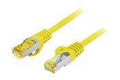 Nätverkskabel - Lanberg patch cable - 50 cm - yellow RAL 1016 - Gul - PCF6A-10CU-0050-Y