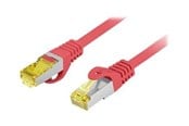 Nätverkskabel - Lanberg patch cable - 1 m - red RAL 3017 - Röd - PCF6A-10CU-0100-R