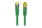 Nätverkskabel - Lanberg patch cable - 2 m - RAL 6024 - Grön - PCF6A-10CU-0200-G