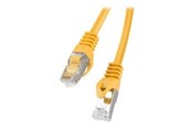 Nätverkskabel - Lanberg patch cable - 2 m - yellow RAL 1016 - Gul - PCF6A-10CU-0200-Y