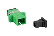 Nätverkskabel - Lanberg network coupler - green - Grön - FA-SCAP-SS01-2501-BK