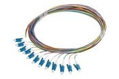 Nätverkskabel - Lanberg pigtail - 2 m - multicolour - Svart - FP-LCUP-SS21-1202-MC