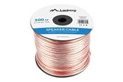 Ljudkabel - Lanberg bulk speaker cable - 100 m - SC-2X10-10CC-1000-TR