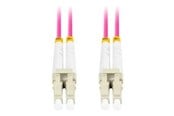 Nätverkskabel - Lanberg patch cable - 50 cm - purple - Lila - FO-LULU-MD41-0005-VT