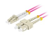 Nätverkskabel - Lanberg patch cable - 1 m - violet - Lila - FO-LUSU-MD41-0010-VT