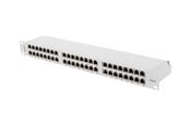 Nätverks tillbehör - Lanberg patch panel - 1U - 19" - PPS6-1048-S