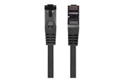 Nätverkskabel - Lanberg patch cable - 5 m - black - Svart - PCF8-10CU-0500-BK