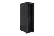 Rack chassis - Lanberg FF01 series - rack - 600 x 1200 flat pack with glass door LCD - 42U - FF01-6242-12BL