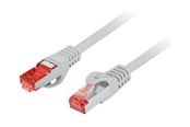 Nätverkskabel - Lanberg patch cable - 15 m - grey - Grå - PCF6-10CU-1500-S