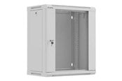 Rack chassis - Lanberg WF03 Series - cabinet - 540 x 350 flat pack with glass door - 12U - WF03-5312-10S