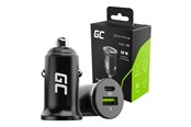 Mobile - Adapters & Chargers - Green Cell PowerRide Nano38 car power adapter - USB USB-C - 38 watt - CADM-GC-38AC