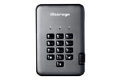 Hårddisk - extern - iStorage diskAshur PRO² - hard drive - 5 TB - USB 3.1 - TAA Compliant - Extern Hårddisk - 5TB - Grå - IS-DAP2-256-5000-C-G