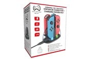 Spel Tillbehör - Deep Explorer 4-in-1 Joy-Con Charging Station - Laddare - Nintendo Switch - 726529602975