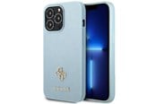 Mobile - Covers & Cases - GUESS Saffiano 4G Small Metal Logo case for iPhone 13 Pro Max - blue - 3666339048037