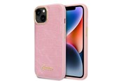 Mobile - Covers & Cases - GUESS Croco Collection case for iPhone 14 Plus - pink - 3666339082932