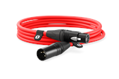 Ljudkabel - Røde XLR Cable - Röd - 3 m - XLR3M-R