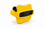 Leksaker - Lalarma Retro 3D Viewer - Yellow - LA505