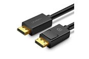 Displaykabel - UGREEN DP102 DP 1.2 / DP 1.2 (4K) Cable - 5m - Black - 10213