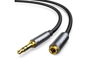 Ljudkabel - UGREEN AV118 Cable 3.5mm mini jack (male) / 3.5 mm mini jack (female) - 1m - Silver - 10592