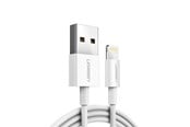 USB-kabel - UGREEN US155 USB-A / Lightning MFi 2.4A cable - 1m - white - 20728