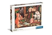 Pusselspel - Clementoni Puzzle HQC Curious Whiskers 2026 1000 pieces 2D Pussel - 37100