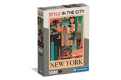 Pusselspel - Clementoni Puzzle Style in the City New York - Compact Box 1000 pieces 2D Pussel - 37116