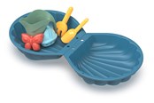 Leksaker - Smoby S.Life enkel dekorerad mini sandlåda - 7600868001