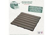 Leksaker - Smoby S.Life set med 6 plattor 45 x 45 cm - 7600810907