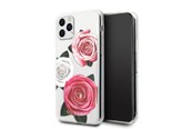 Mobile - Covers & Cases - GUESS GUHCN58ROSTRT iPhone 11 Pro transparent hardcase Flower Desire Pink & White Rose - 3700740474204