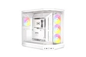 Chassi - HYTE Y50 ARGB (Snow White) - Chassi - Miditower - Vit - CS-HYTE-Y50RGB-WW